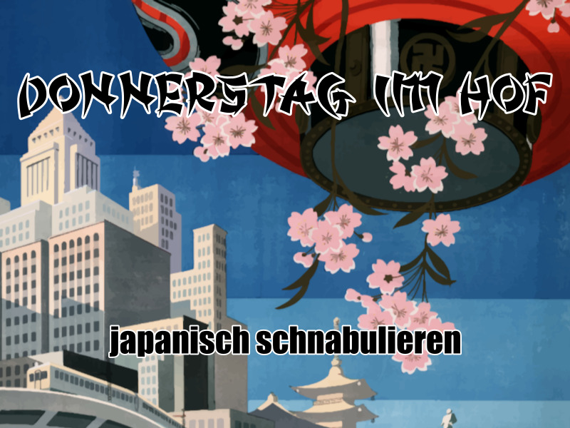 japanischer Garten im Treibeis